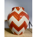 Vase Inca H31 Orange