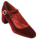 Chaussures-velours-rouge-Ludivine