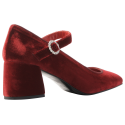 Chaussures-velours-rouge-Ludivine